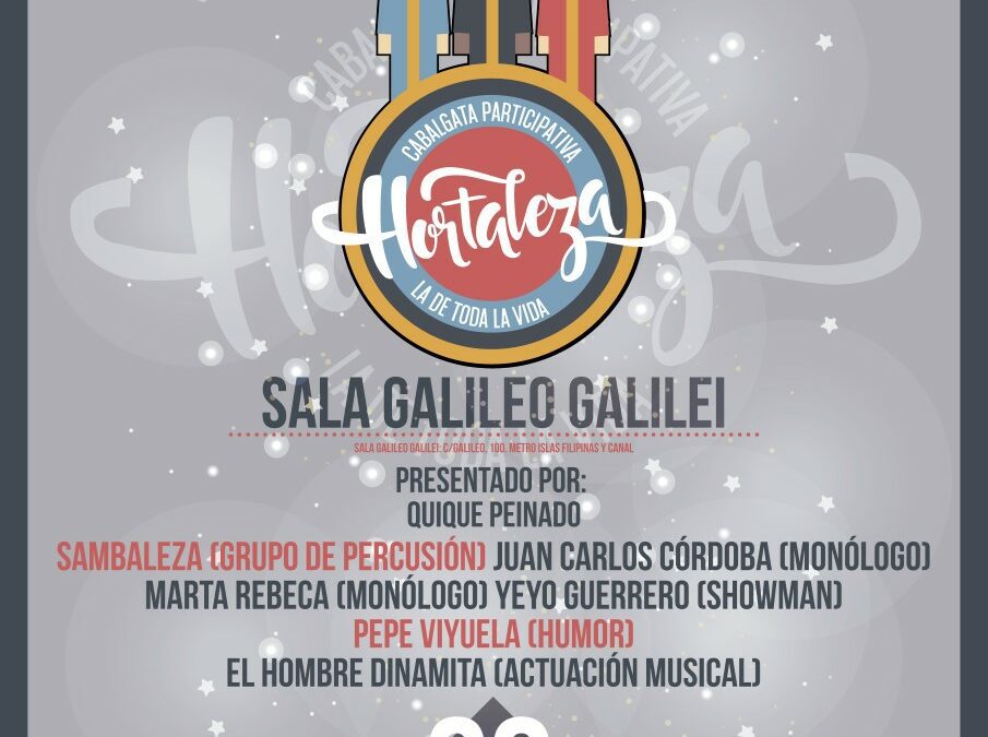 Fiesta en Apoyo a la Cabalgata Participativa de Hortaleza.