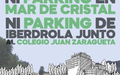 Este sábado 5 de diciembre, #DíaMundialdelSuelo, nos manifestamos contra los parkings que quieren hacer en Hortaleza, que representan un 41,6% del total de las inversiones territorializadas de Hortaleza