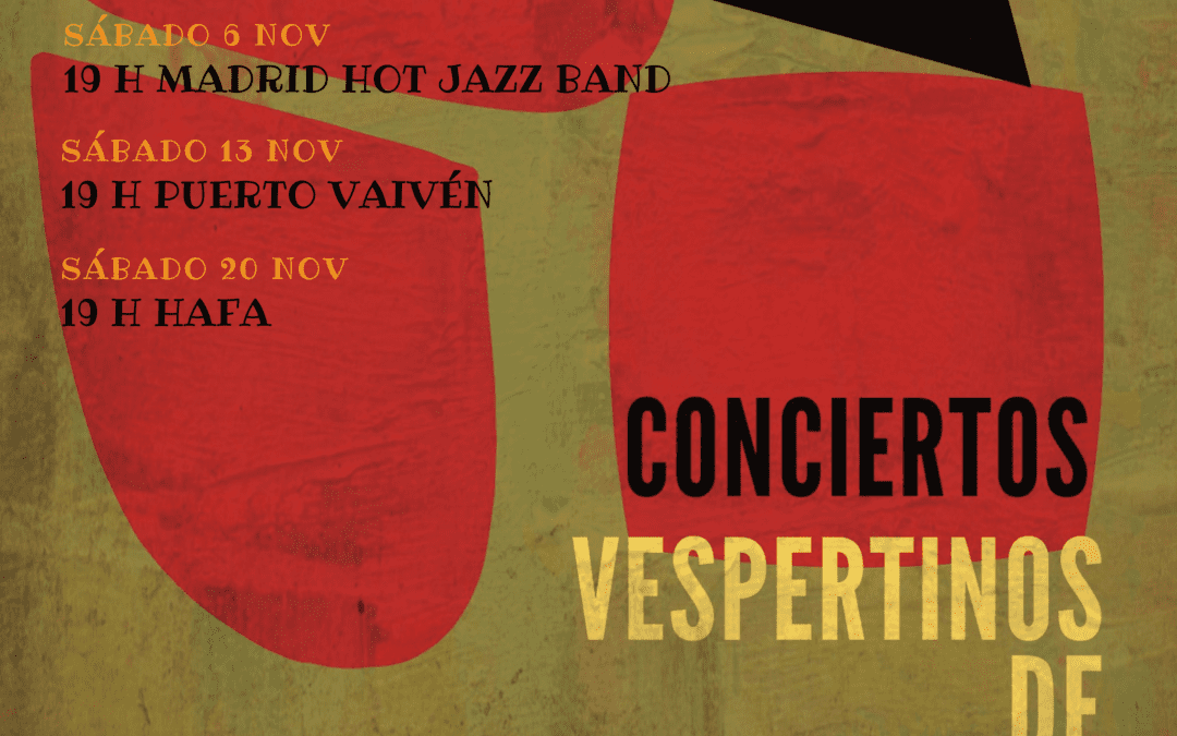 Continúa el ciclo Conciertos Vespertinos de Manoteras con los conciertos de Virginia Rivera Quartet y Madrid Hot Jazz Band