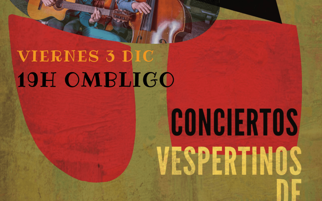 Concierto de Ombligo en formato trío: último evento de los #ConciertosVespertinosdeManoteras