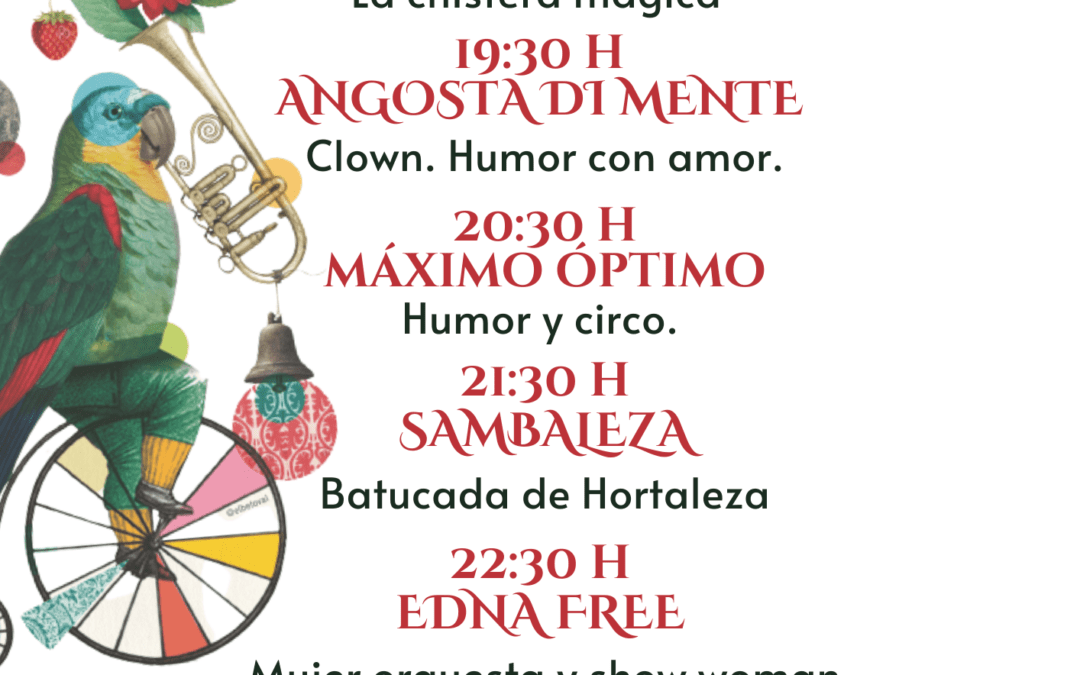 Este sábado 11, llega la XII Muestra de Arte de Calle. Aquí la programación